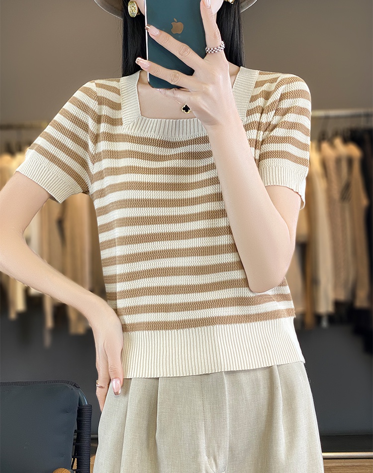 Mixed colors spring and summer thin chanelstyle sweater
