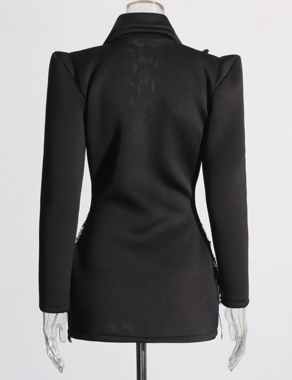 Spring splice dress elegant sequins business suit for women