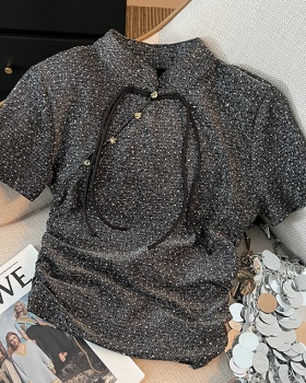 Chinese style spring and summer tops all-match T-shirt