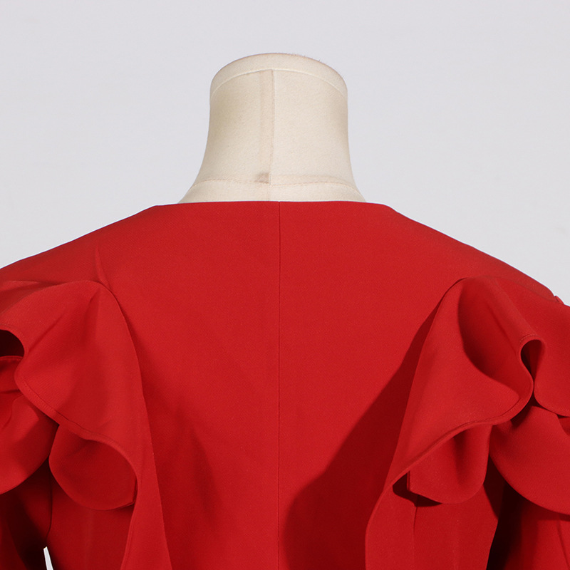 Summer fashion business suit splice coat for women