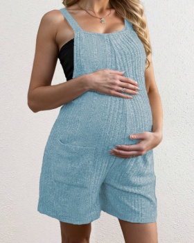 European style maternity clothing pregnant woman jumpsuit