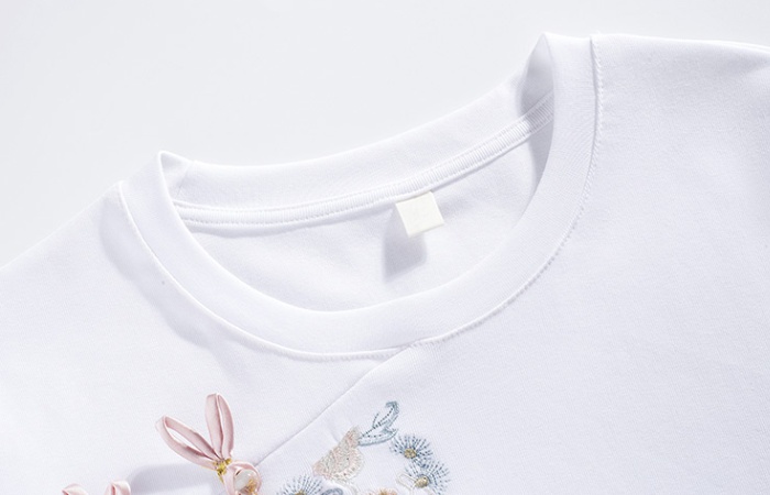 Chinese style light small shirt retro T-shirt for women