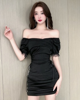 Package hip bottoming tight sexy cotton elasticity dress