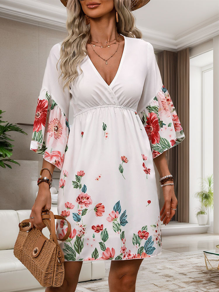 European style national style summer dress for women