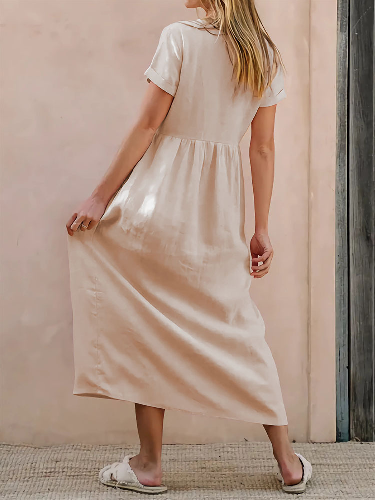 Loose summer pure European style elegant dress