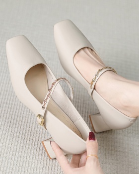 Spring and autumn shoes high-heeled shoes for women