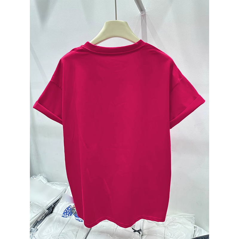 Large yard European style summer T-shirt for women