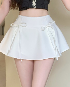 Bow spicegirl skirt slim short skirt for women
