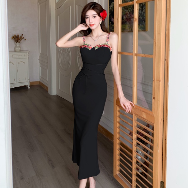 Temperament dress package hip long dress for women