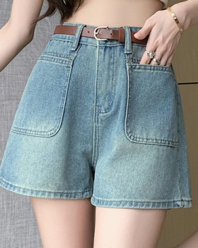 Summer refreshing all-match short jeans for women