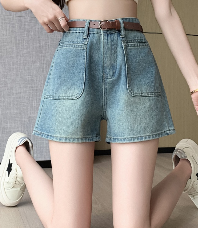 Summer refreshing all-match short jeans for women