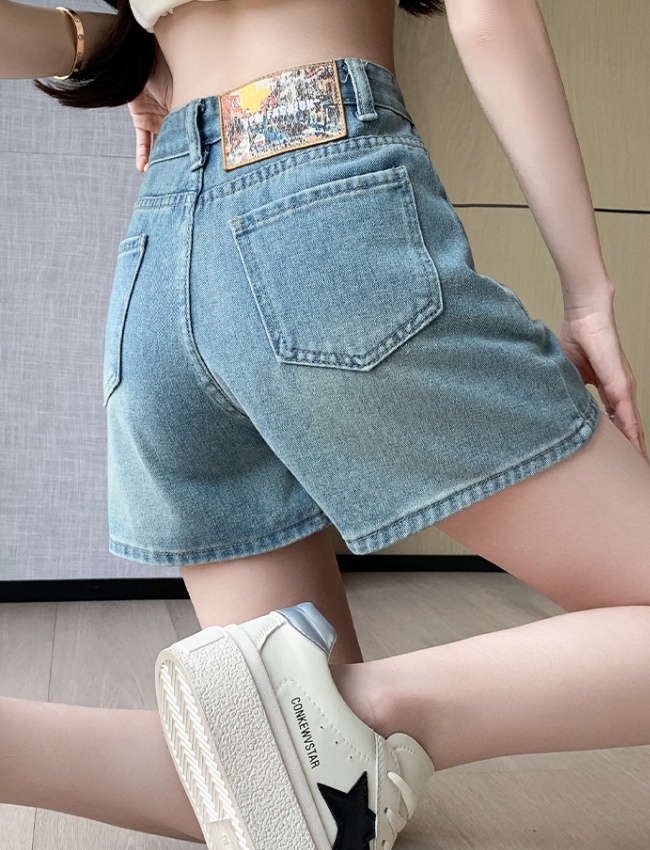 Summer refreshing all-match short jeans for women