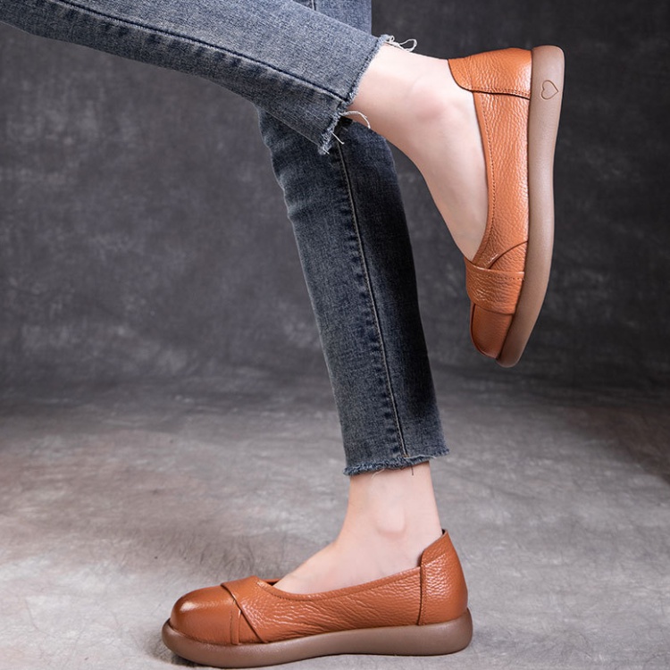 Cozy lazy shoes middle-aged shoes for women