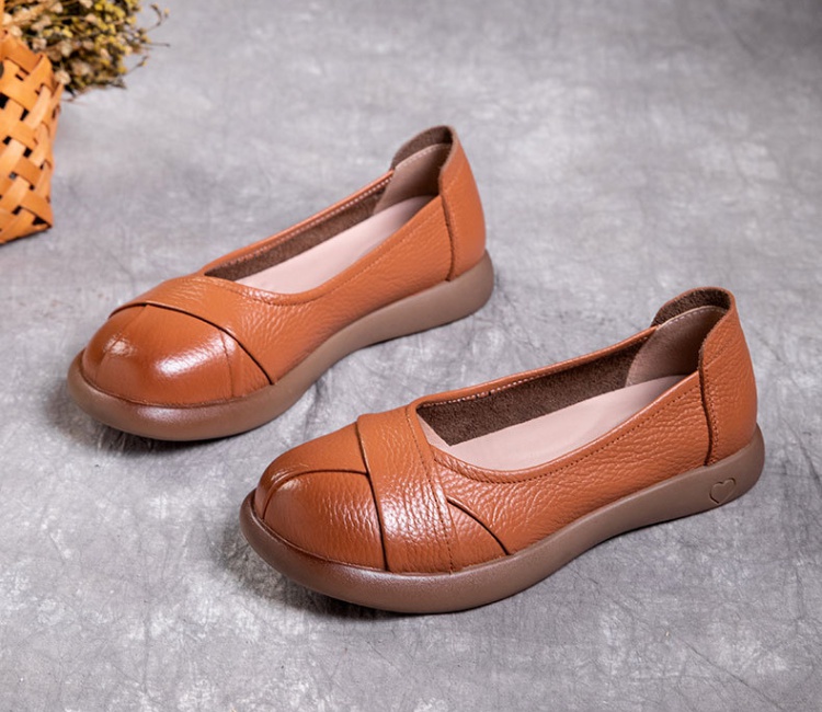 Cozy lazy shoes middle-aged shoes for women