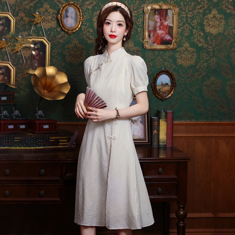 Summer Chinese style dress retro cheongsam for women