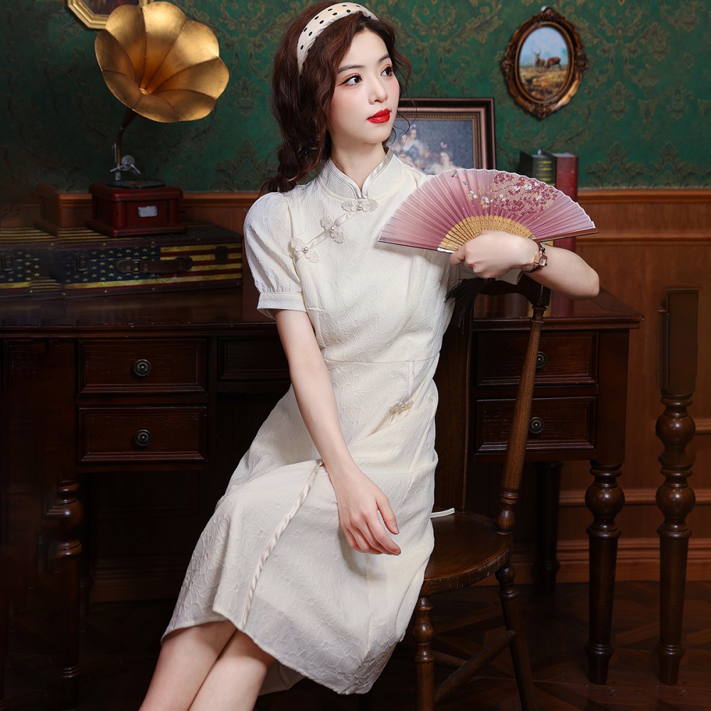 Summer Chinese style dress retro cheongsam for women