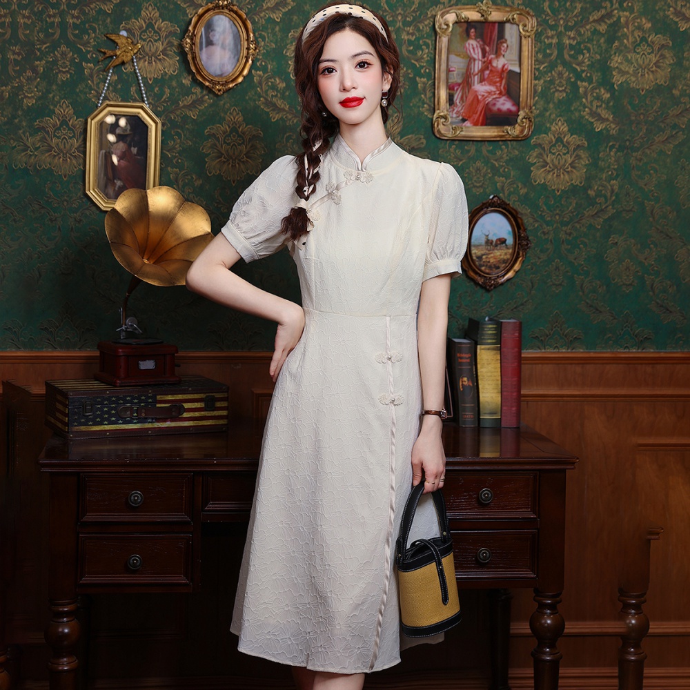 Summer Chinese style dress retro cheongsam for women