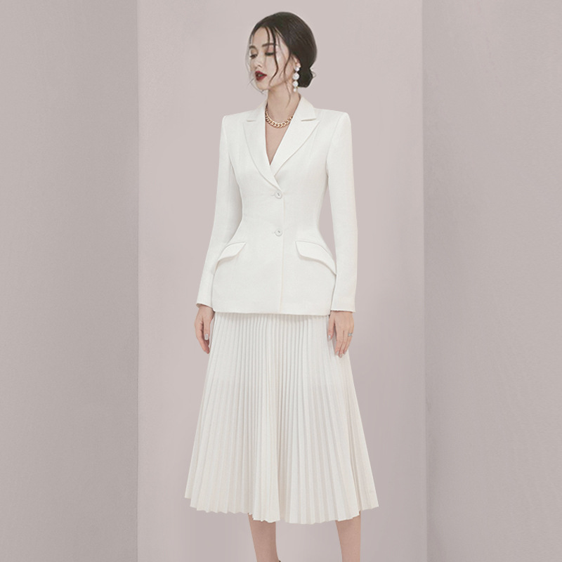 Autumn skirt business suit 2pcs set for women