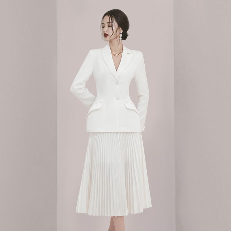 Autumn skirt business suit 2pcs set for women