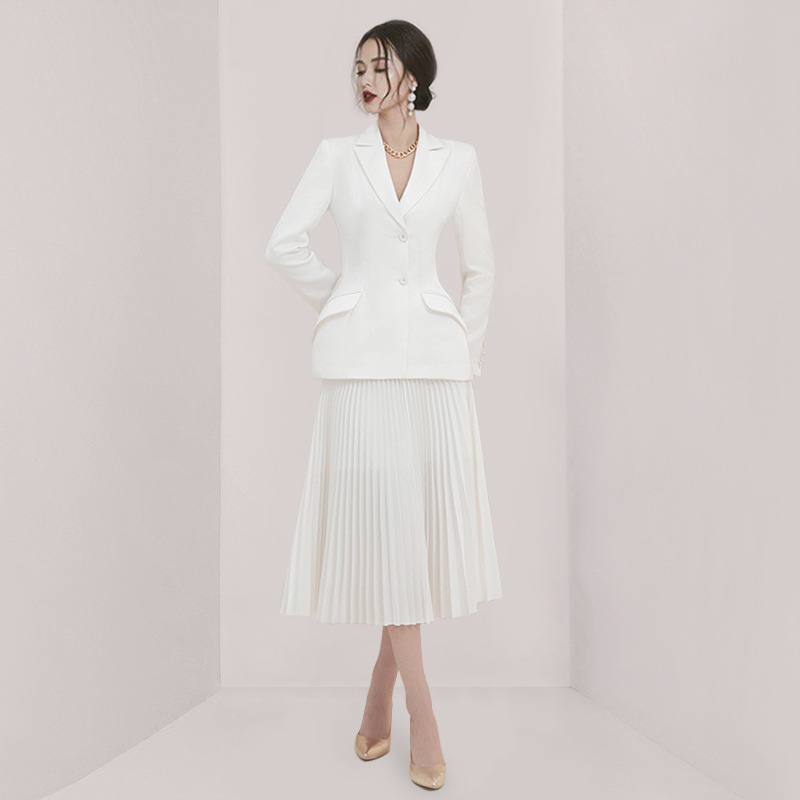 Autumn skirt business suit 2pcs set for women