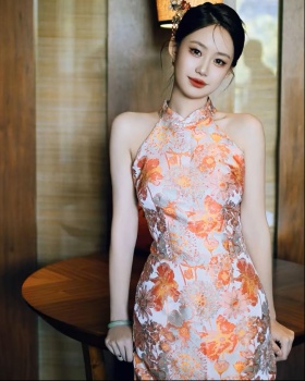 Niche Chinese style dress bride wedding formal dress for women