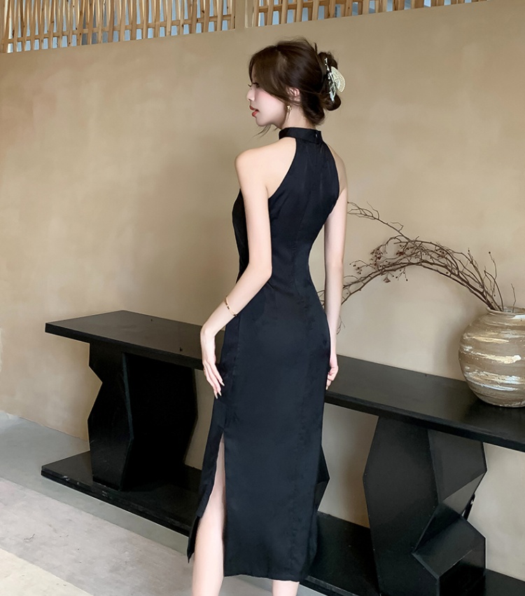 Temperament Chinese style dress long cheongsam for women