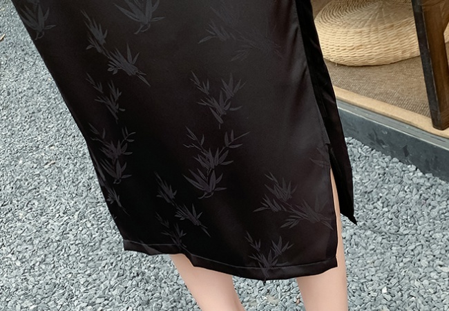 Temperament Chinese style dress long cheongsam for women