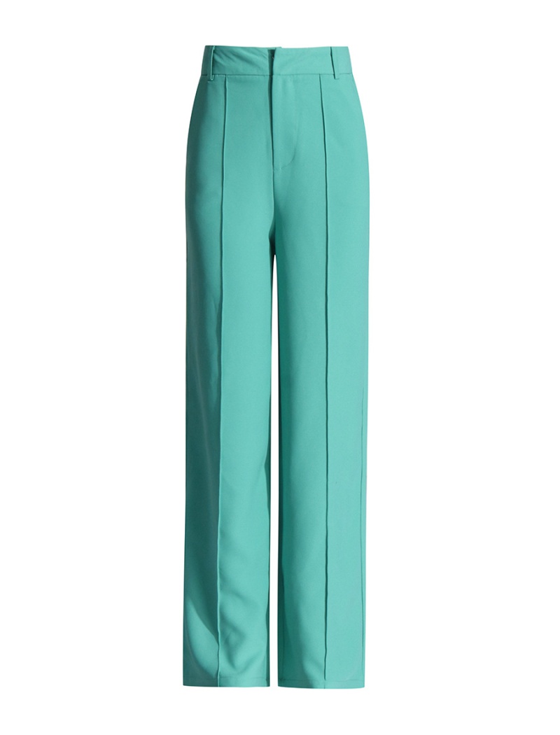 Frenum shirt high waist wide leg pants a set