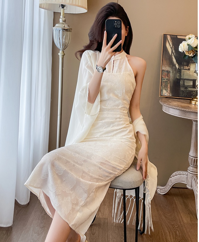 Temperament vacation dress lady Han clothing long dress