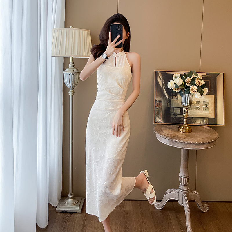 Temperament vacation dress lady Han clothing long dress