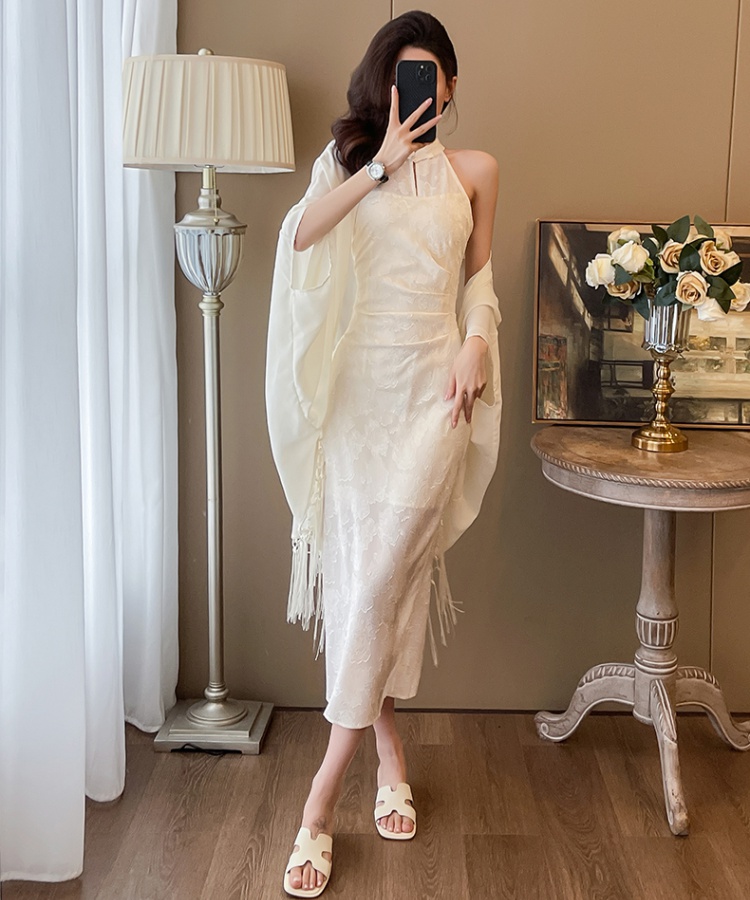 Temperament vacation dress lady Han clothing long dress