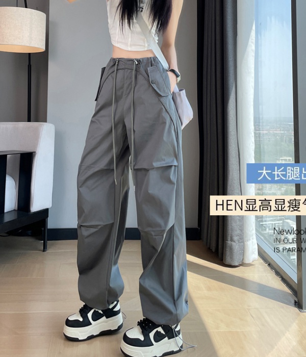 Sports loose work pants mopping long pants for women