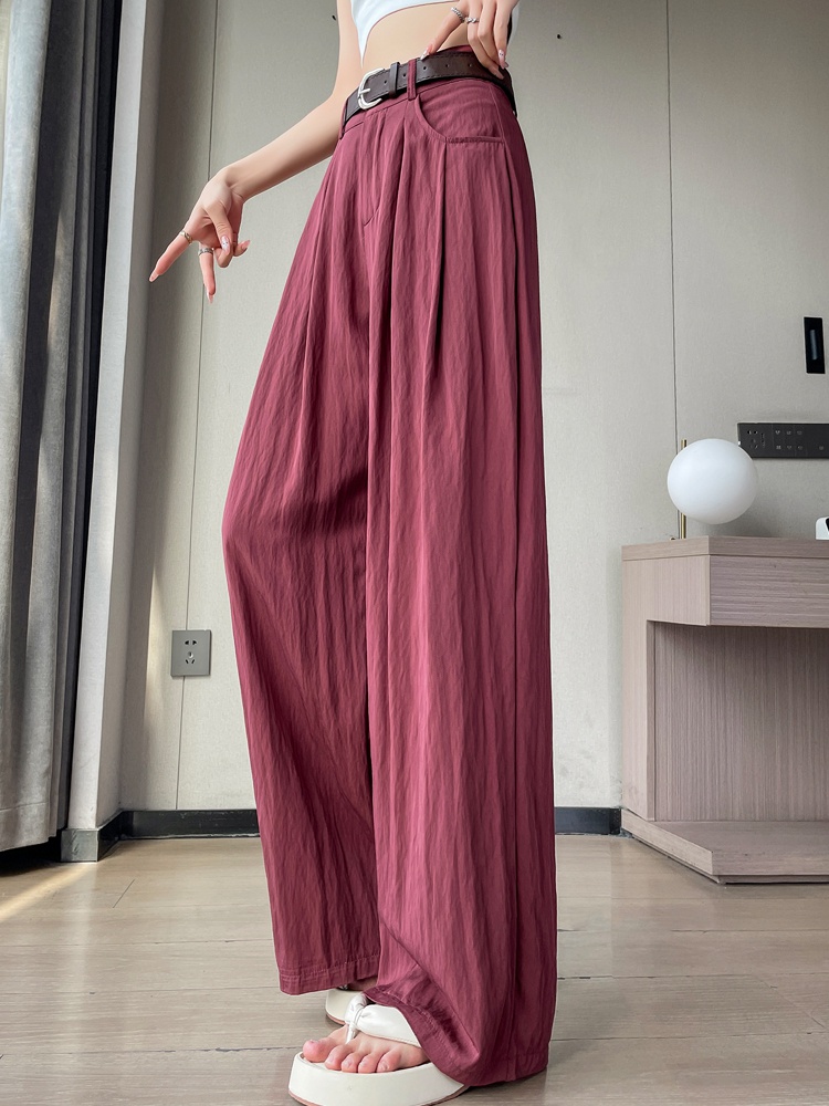 Summer sunscreen long pants drape pants for women