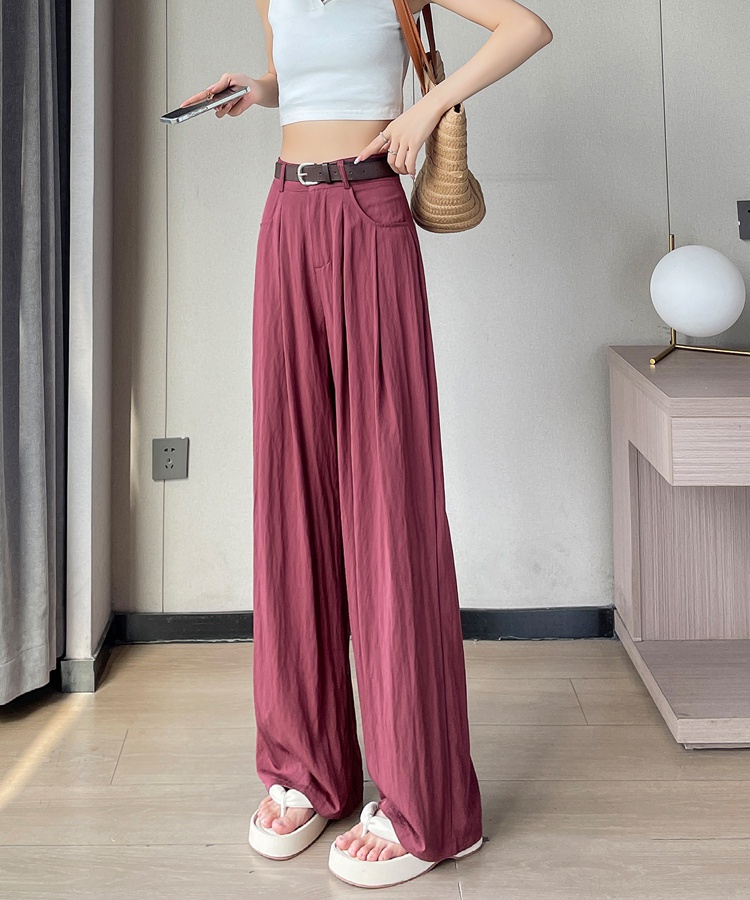 Summer sunscreen long pants drape pants for women