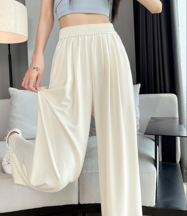 Drape pants sunscreen wide leg pants for women