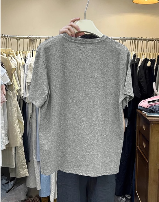 European style large yard T-shirt for women