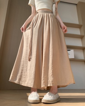 Elastic Casual long pants niche culottes for women