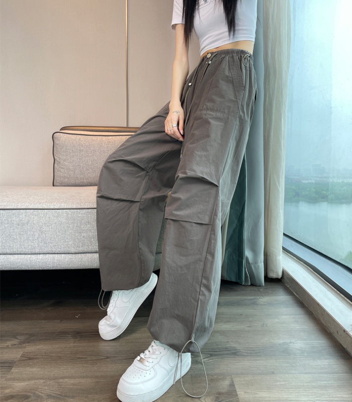 High waist thin work pants sunscreen pants for women