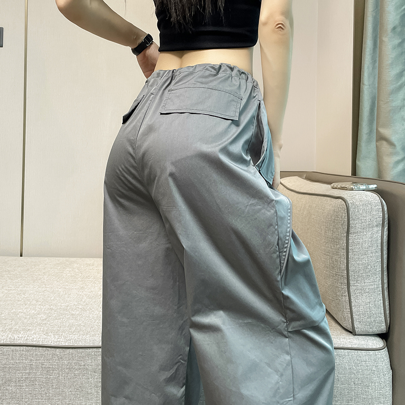 Wicking sweatpants high waist wide leg pants for women