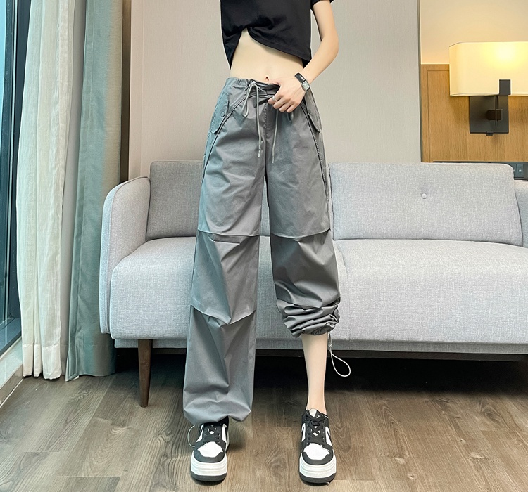 Wicking sweatpants high waist wide leg pants for women