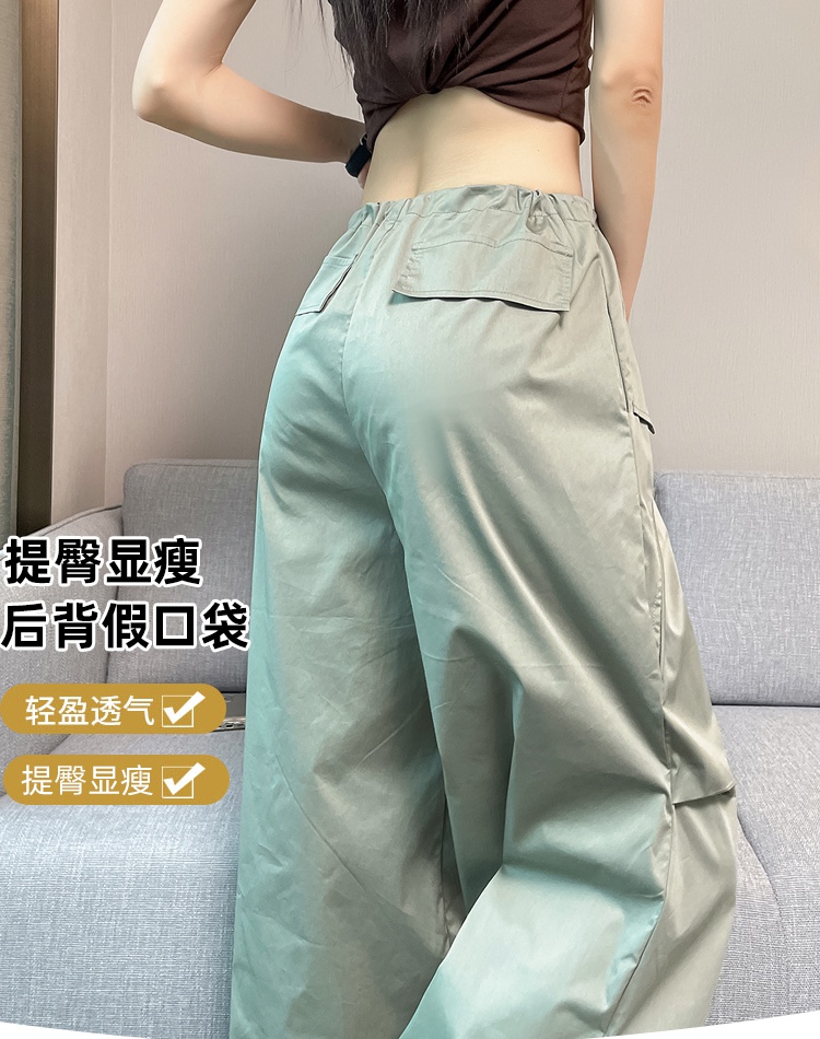 Wicking sweatpants high waist wide leg pants for women