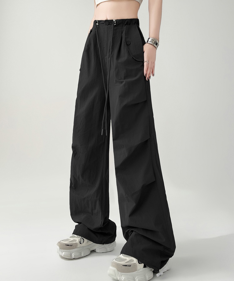 All-match Casual straight pants wear summer work pants for women