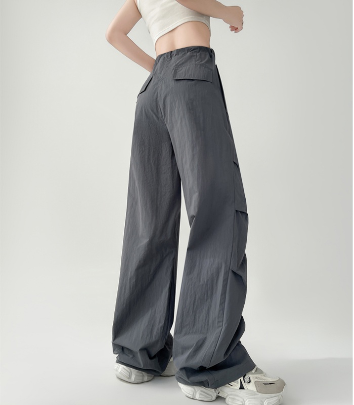 All-match Casual straight pants wear summer work pants for women