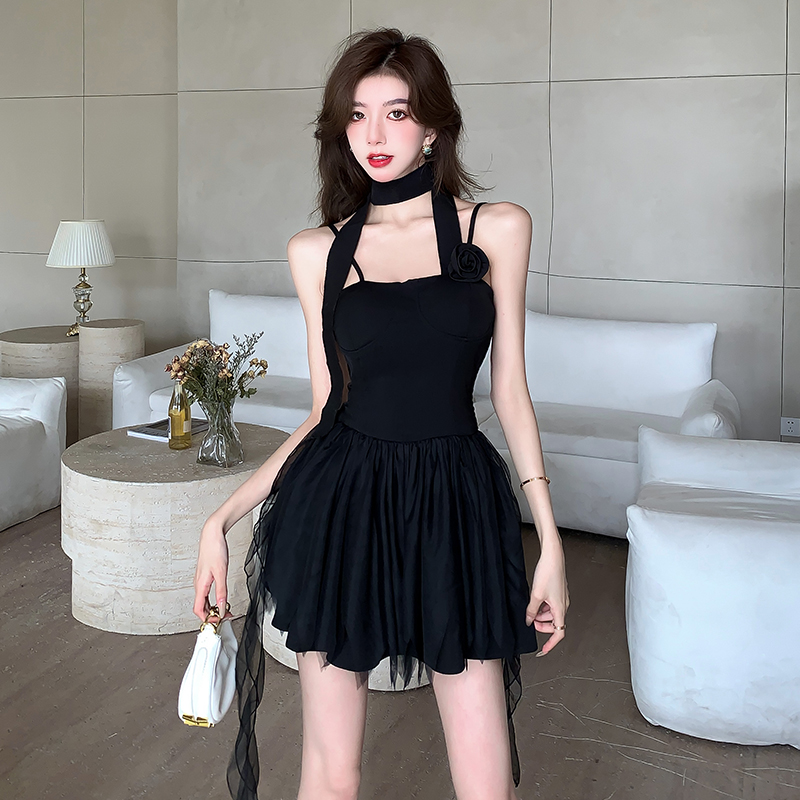 Splice spicegirl gauze enticement dress for women