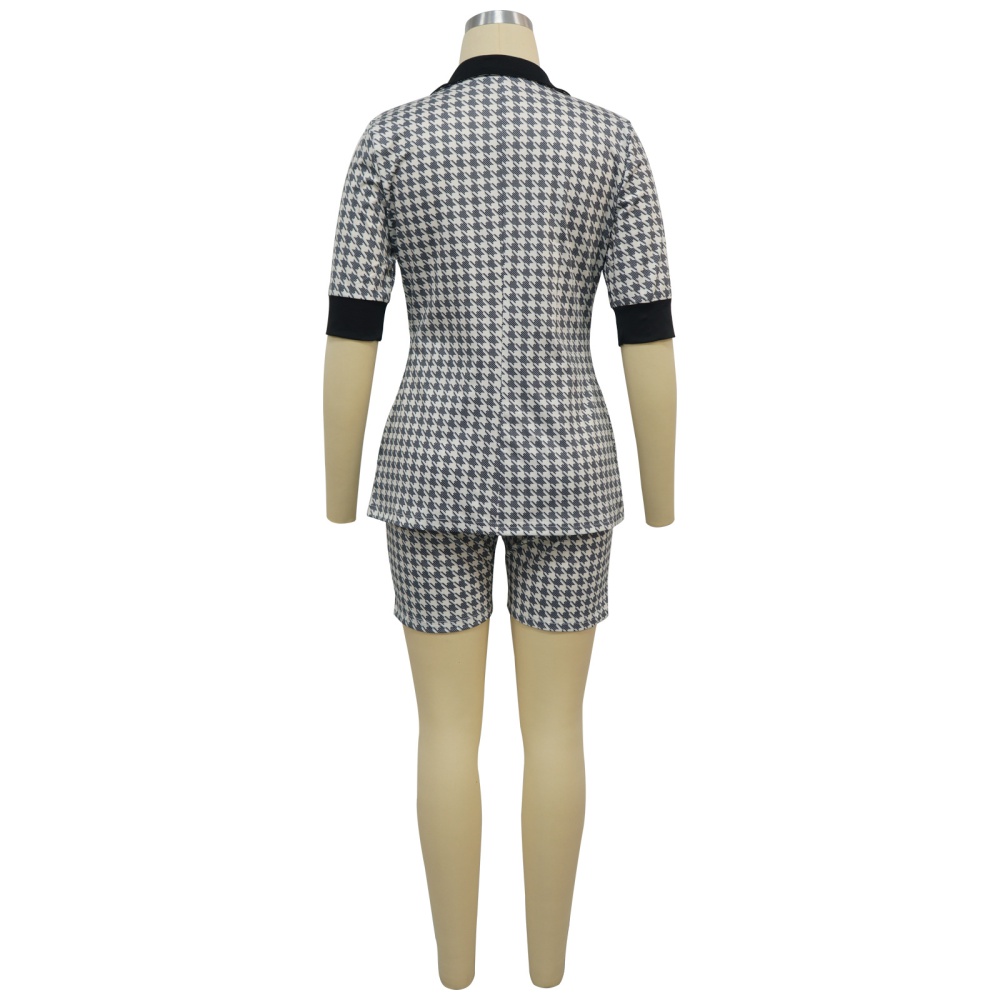 Fashion shorts business suit 2pcs set for women