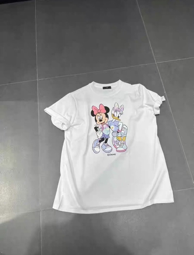 Short sleeve summer printing T-shirt mickey cartoon tops