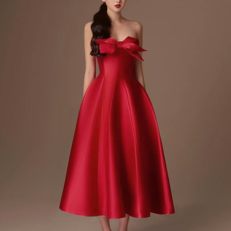 Temperament dress ladies evening dress