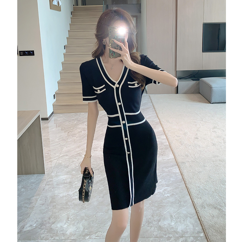 Chanelstyle small fellow dress for women