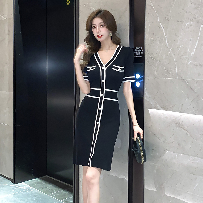 Chanelstyle small fellow dress for women