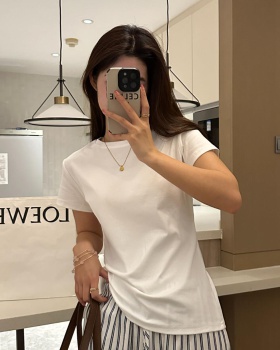 All-match tops Korean style T-shirt for women